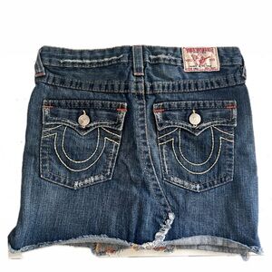 True Religion Mini skirt